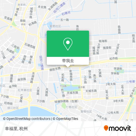 幸福里地图