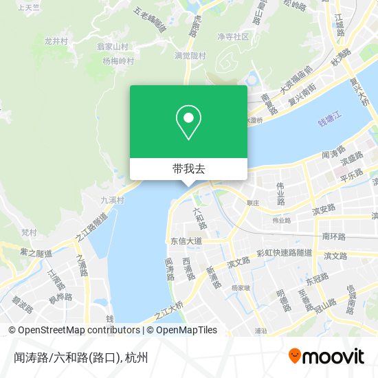 闻涛路/六和路(路口)地图