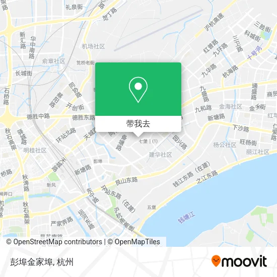 彭埠金家埠地图
