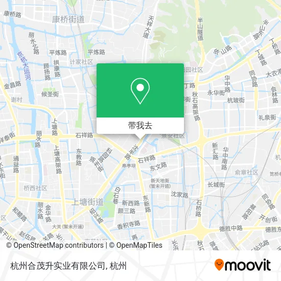 杭州合茂升实业有限公司地图