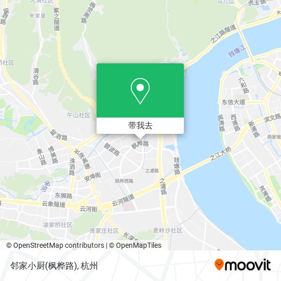邻家小厨(枫桦路)地图