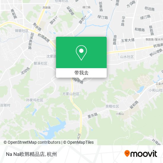 Na Na欧韩精品店地图