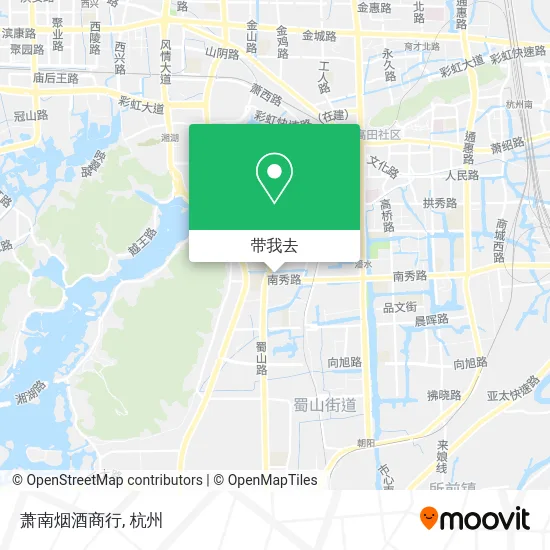 萧南烟酒商行地图