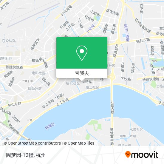 圆梦园-12幢地图