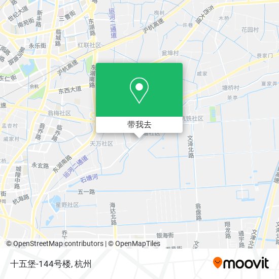十五堡-144号楼地图