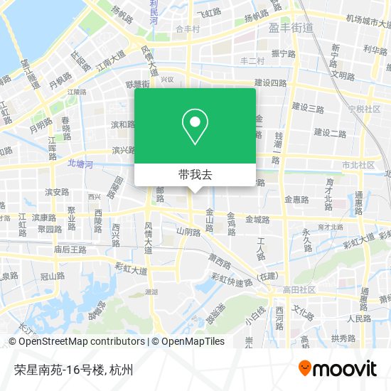 荣星南苑-16号楼地图