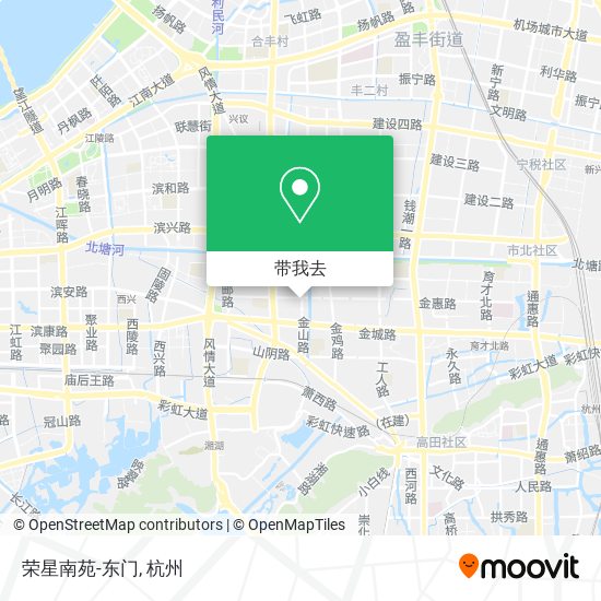 荣星南苑-东门地图