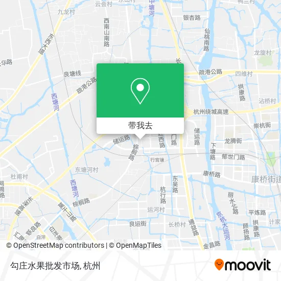 勾庄水果批发市场地图