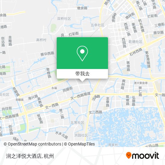 润之泽悦大酒店地图