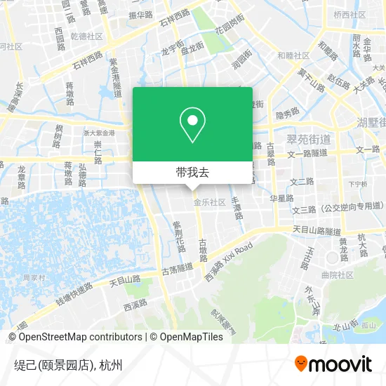 缇己(颐景园店)地图