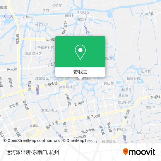 运河派出所-东南门地图