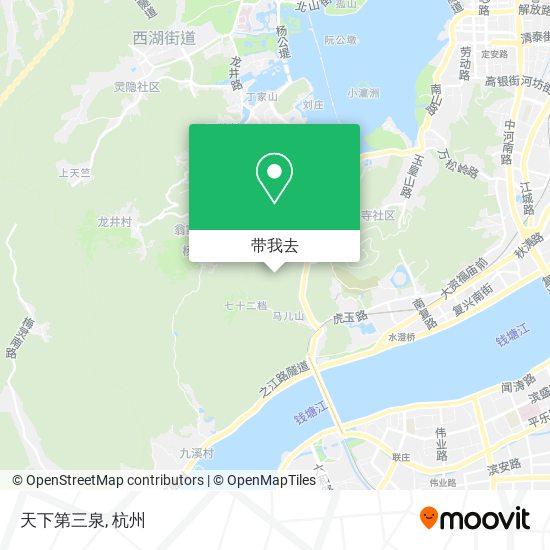 天下第三泉地图