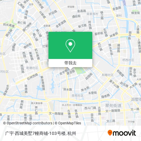 广宇·西城美墅7幢商铺-103号楼地图