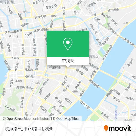 杭海路/七甲路(路口)地图