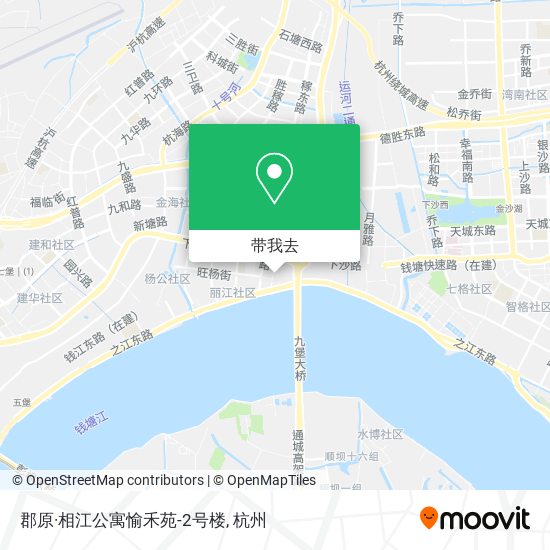 郡原·相江公寓愉禾苑-2号楼地图