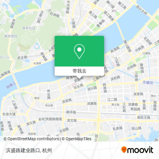 滨盛路建业路口地图
