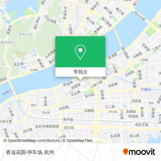 香溢花园-停车场地图