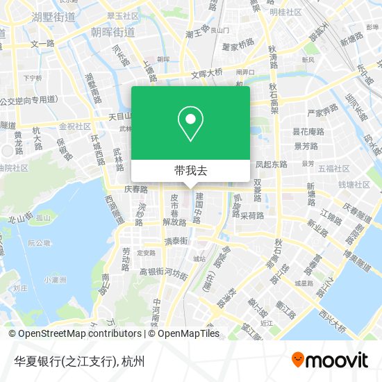 华夏银行(之江支行)地图