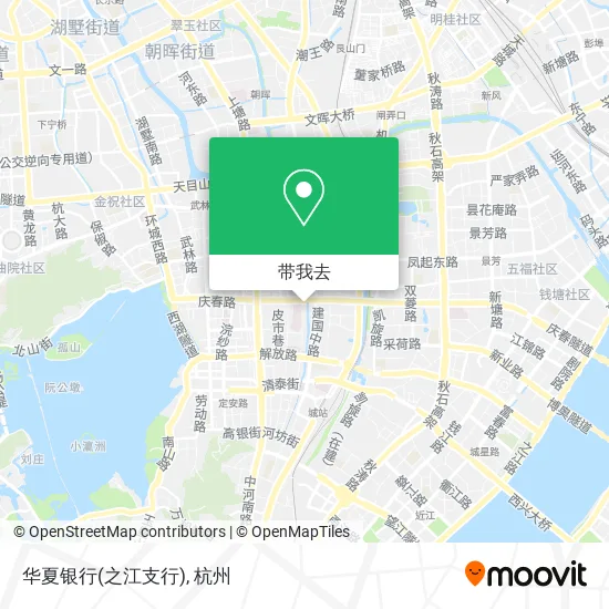 华夏银行(之江支行)地图