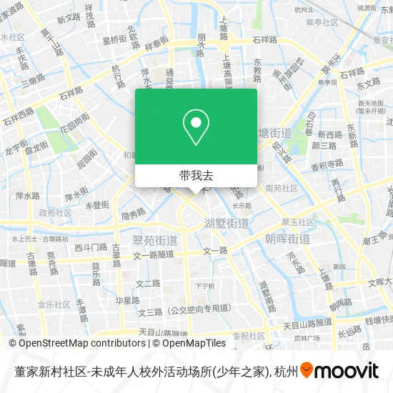 董家新村社区-未成年人校外活动场所(少年之家)地图