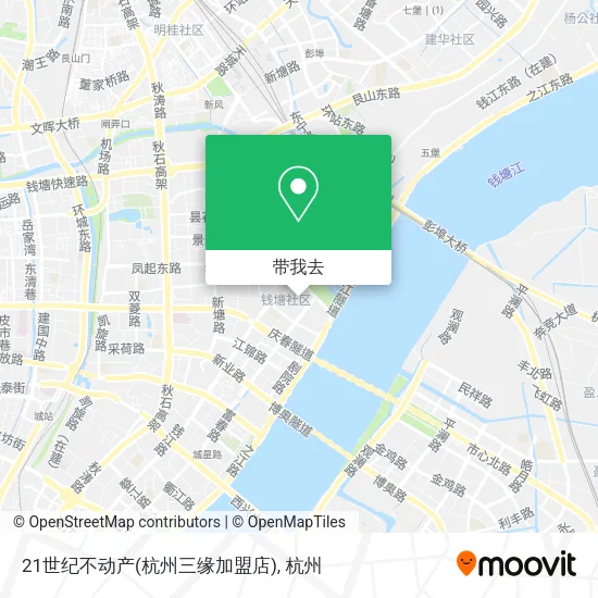 21世纪不动产(杭州三缘加盟店)地图