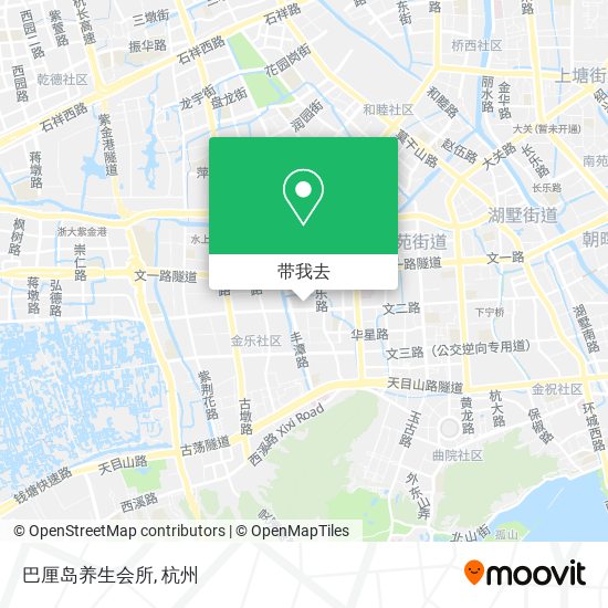巴厘岛养生会所地图