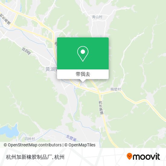 杭州加新橡胶制品厂地图