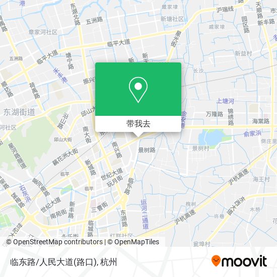 临东路/人民大道(路口)地图