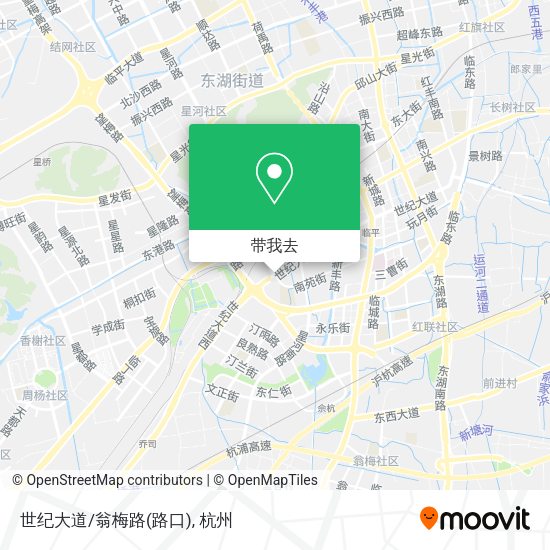世纪大道/翁梅路(路口)地图