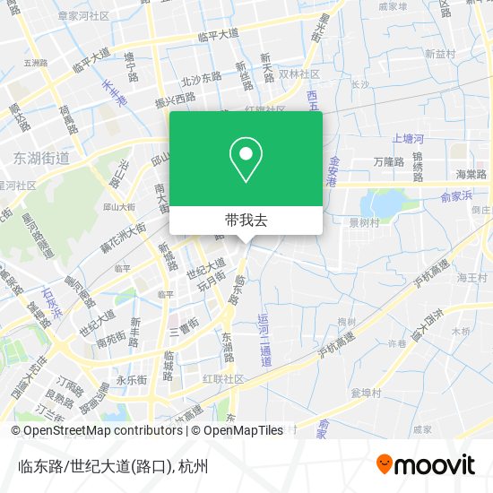 临东路/世纪大道(路口)地图