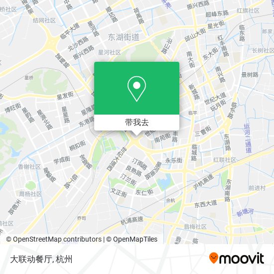 大联动餐厅地图