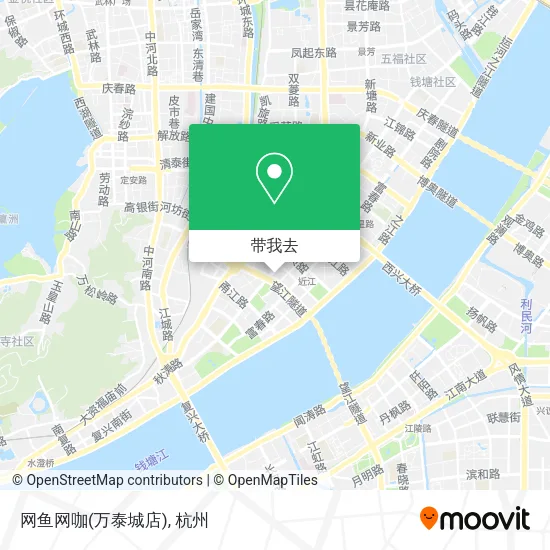 网鱼网咖(万泰城店)地图