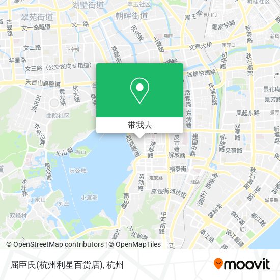 屈臣氏(杭州利星百货店)地图