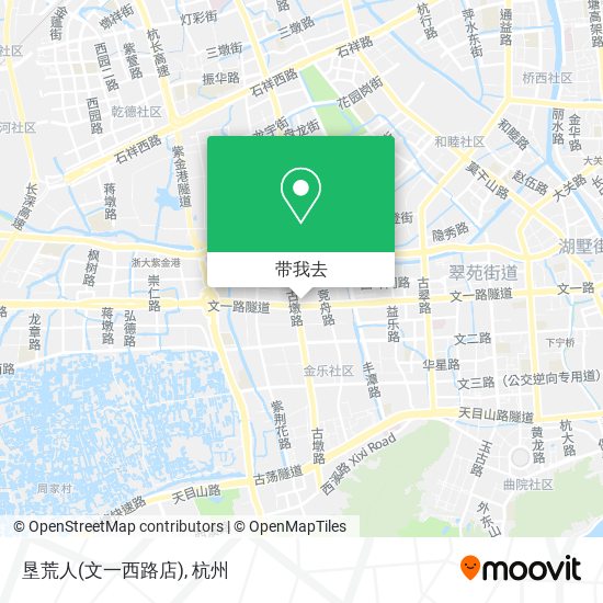 垦荒人(文一西路店)地图