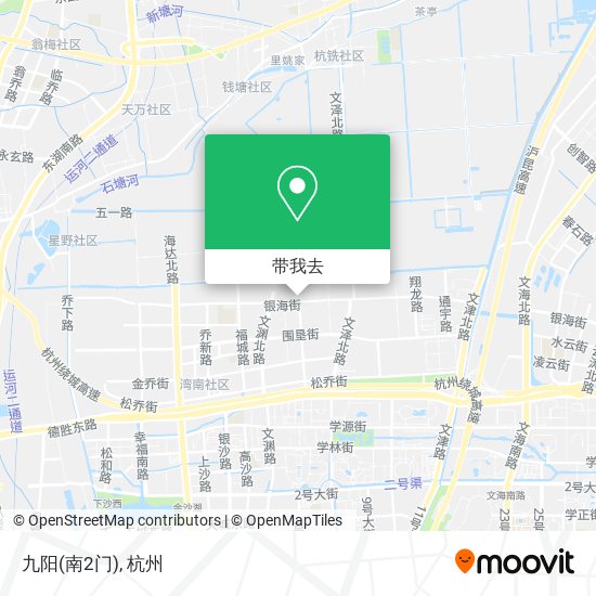 九阳(南2门)地图
