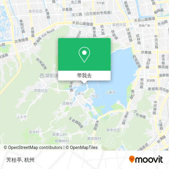 芳桂亭地图