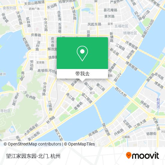 望江家园东园-北门地图