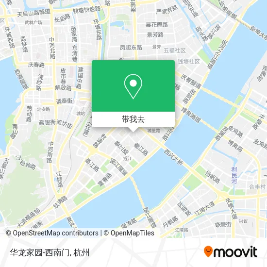 华龙家园-西南门地图