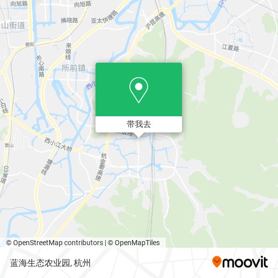 蓝海生态农业园地图
