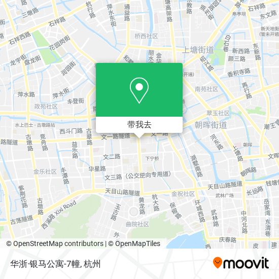 华浙·银马公寓-7幢地图