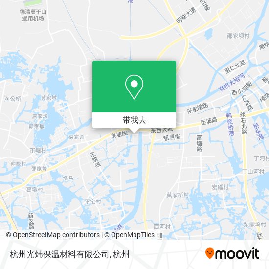 杭州光炜保温材料有限公司地图