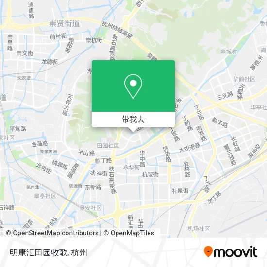 明康汇田园牧歌地图