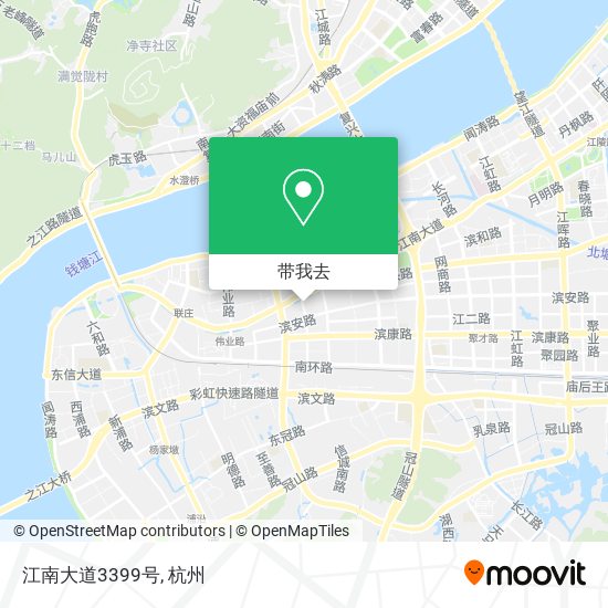 江南大道3399号地图