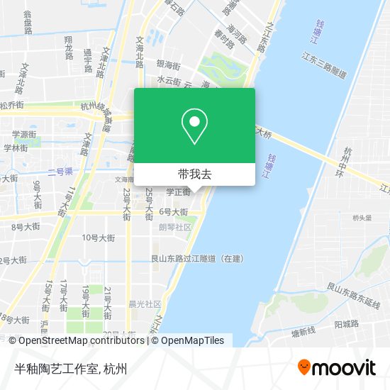 半釉陶艺工作室地图