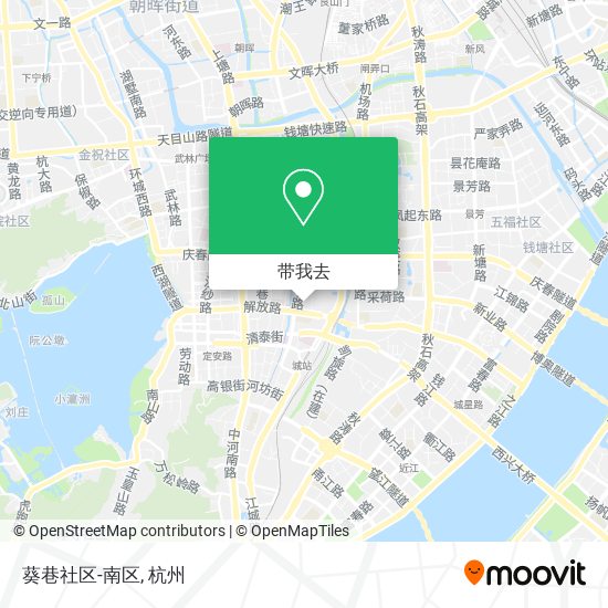 葵巷社区-南区地图