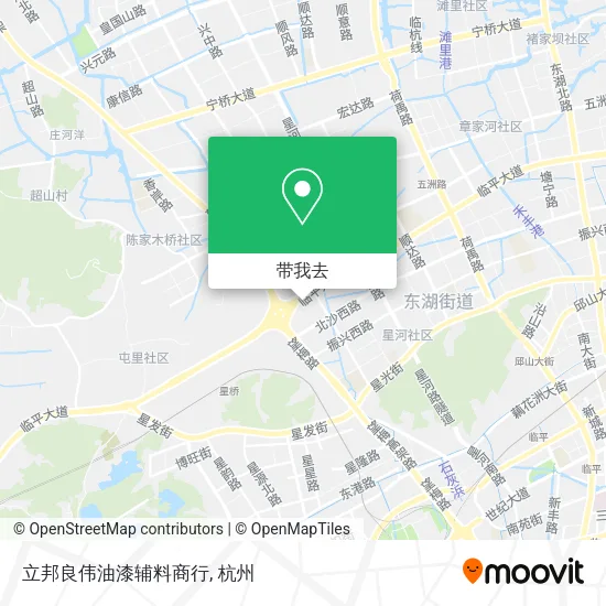 立邦良伟油漆辅料商行地图