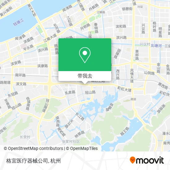 格宜医疗器械公司地图