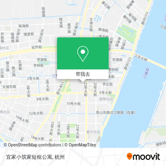 宜家小筑家短租公寓地图