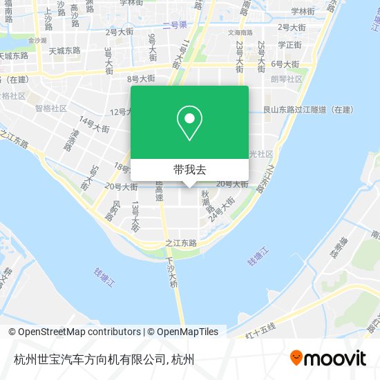 杭州世宝汽车方向机有限公司地图