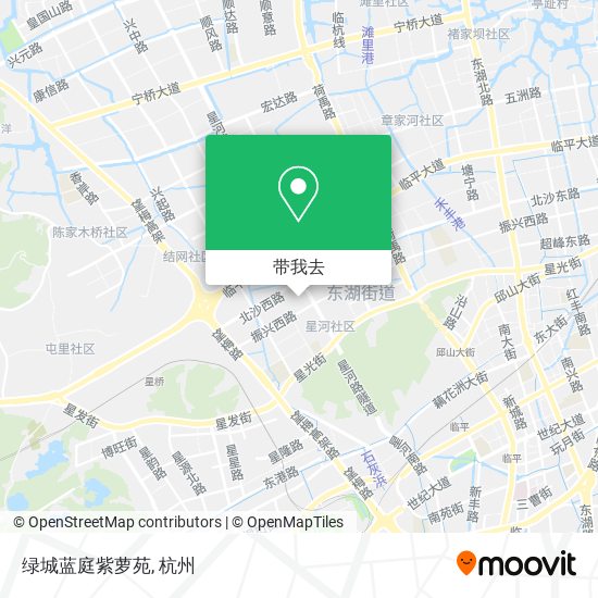 绿城蓝庭紫萝苑地图